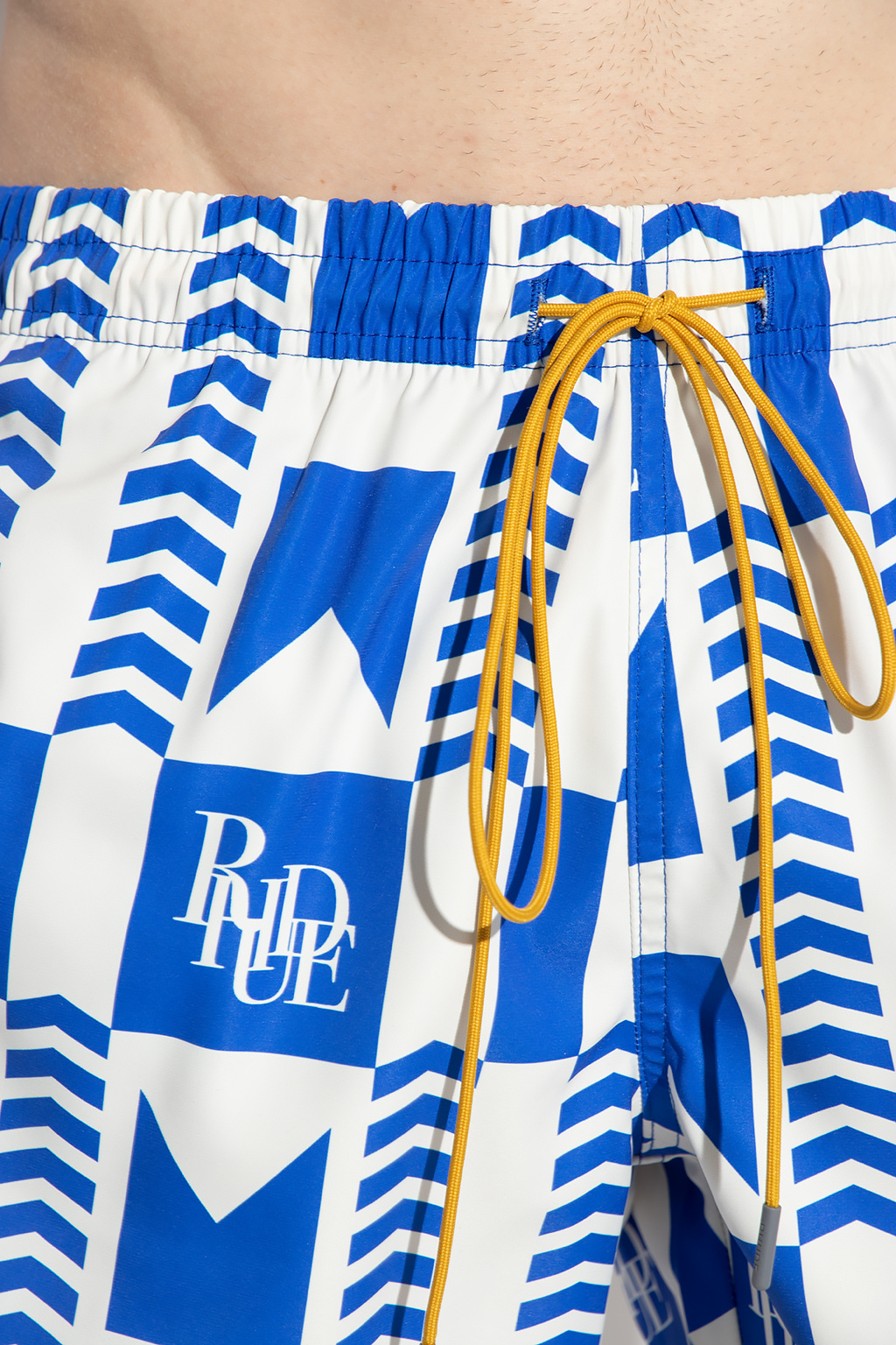 Rhude Swimming shorts | Men's Clothing | zip-front printed Rhude Swimming shorts | Men's Clothing | zip-front printed